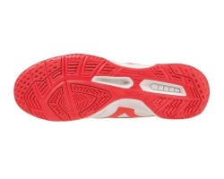 MIZUNO SCARPA MORELIA SALA CLASSIC IN - WHITE/FIERYCORAL2