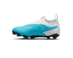 NIKE SCARPE PHANTOM GX ACADEMY JR. - BALTIC BLUE/PINK BLAS