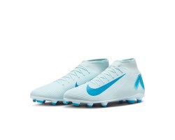 NIKE SCARPA SUPERFLY 10 CLUB FG/MG - GLACIER BLUE/BLACK