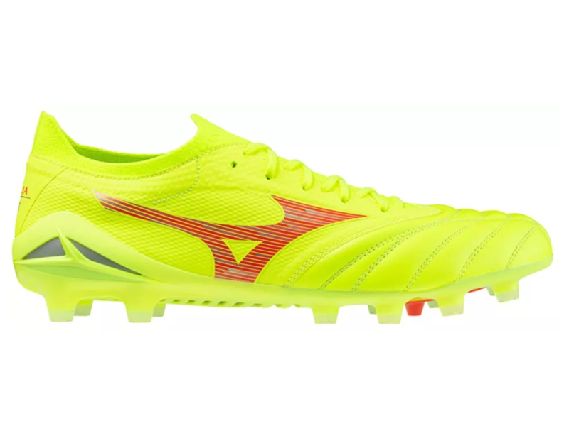 MIZUNO SCARPA MORELIA NEO BETA ELITE MD - S.YELLOW/FIERY CORAL 2