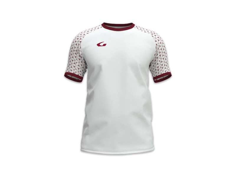 GEMS MAGLIA CRUZ - BIANCO/GRANATA