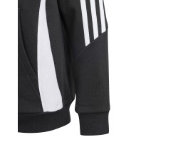 ADIDAS TIRO24 SW HOOD JR. - BLACK/WHITE
