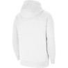 NIKE FELPA CAPPUCCIO PARK 20 - WHITE/WOLF GREY