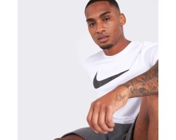 NIKE T-SHIRT PARK 20 - WHITE/BLACK