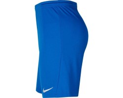 NIKE PANTALONCINO PARK 3 - ROYAL BLUE/WHITE