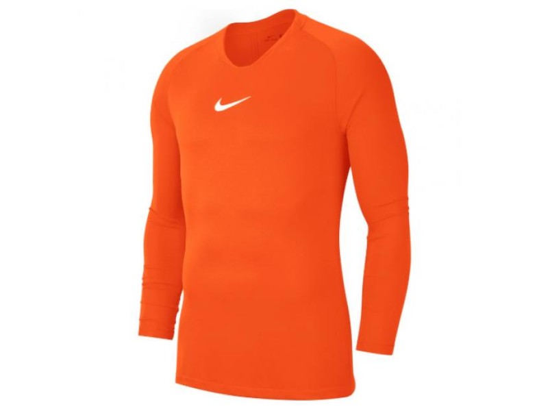 NIKE MAGLIA PARK FIRST LAYER JR - ORANGE/WHITE