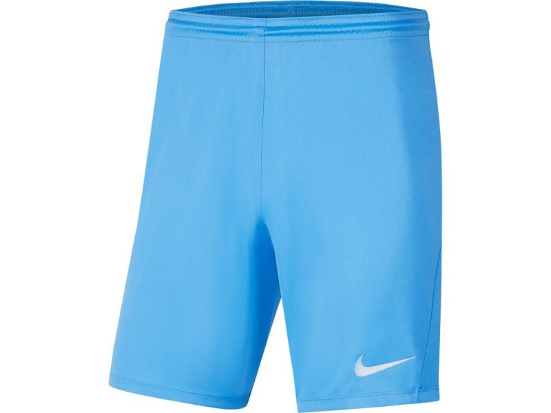 NIKE PANTALONCINO PARK 3 JR - UNIVERSITY BLUE/WHITE
