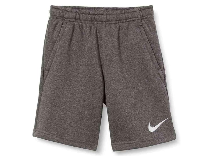 NIKE BERMUDA COTONE PARK 20 JR - CHARCOAL HEATHR