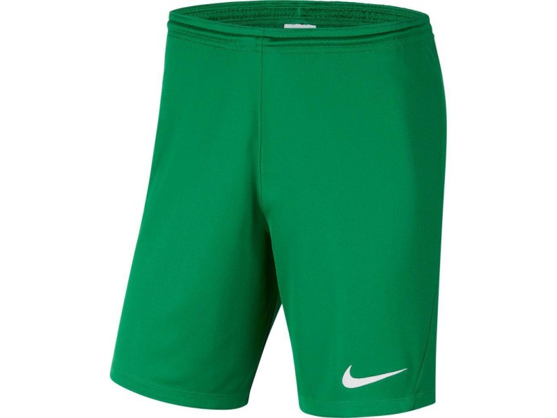 NIKE PANTALONCINO PARK 3 - PINE GREEN/WHITE