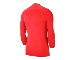 NIKE MAGLIA PARK FIRST LAYER - BRIGHT CRIMSON/BLACK