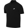 NIKE POLO CLUB SS PIQUE - BLACK/WHITE