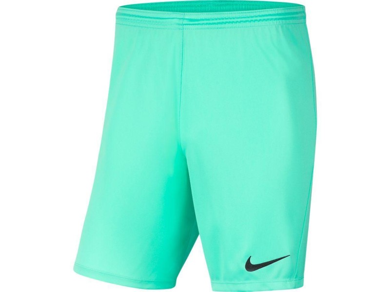 NIKE PANTALONCINO PARK 3 - HYPER TURQ/BLACK