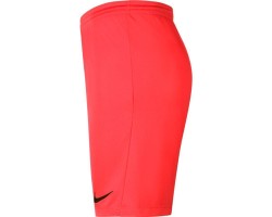NIKE PANTALONCINO PARK 3 - BRIGHT CRIMSON/BLACK