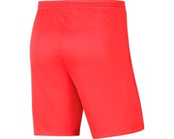 NIKE PANTALONCINO PARK 3 - BRIGHT CRIMSON/BLACK
