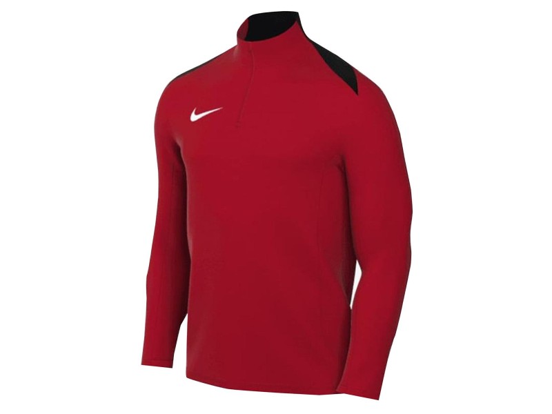 NIKE DRI-FIT ACDPR24 DRILL TOP K - UNIVERSITY RED
