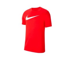 NIKE T-SHIRT DF PARK 20 SS HBR JR. - UNIVERSITY RED/WHITE