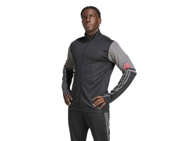ADIDAS SQUADRA25 TRAINING JACKET - BLACK/TEAM GREY FOUR