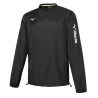MIZUNO RAIN JACKET SENDAI - BLACK