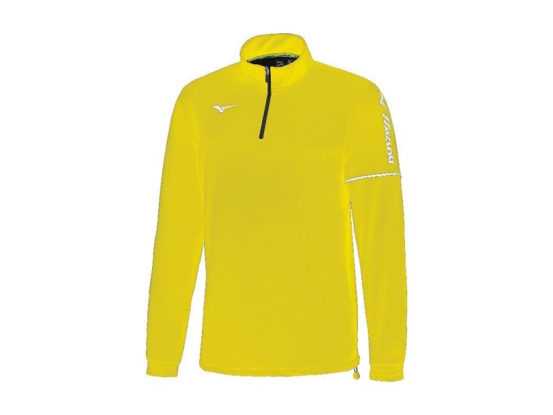 MIZUNO FELPA SENDAI - GIALLO FLUO